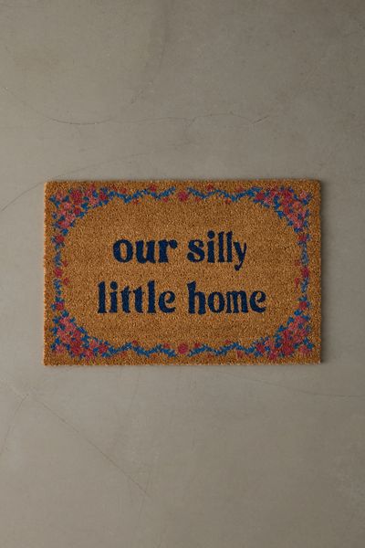 Our Silly Little Home Coir Doormat