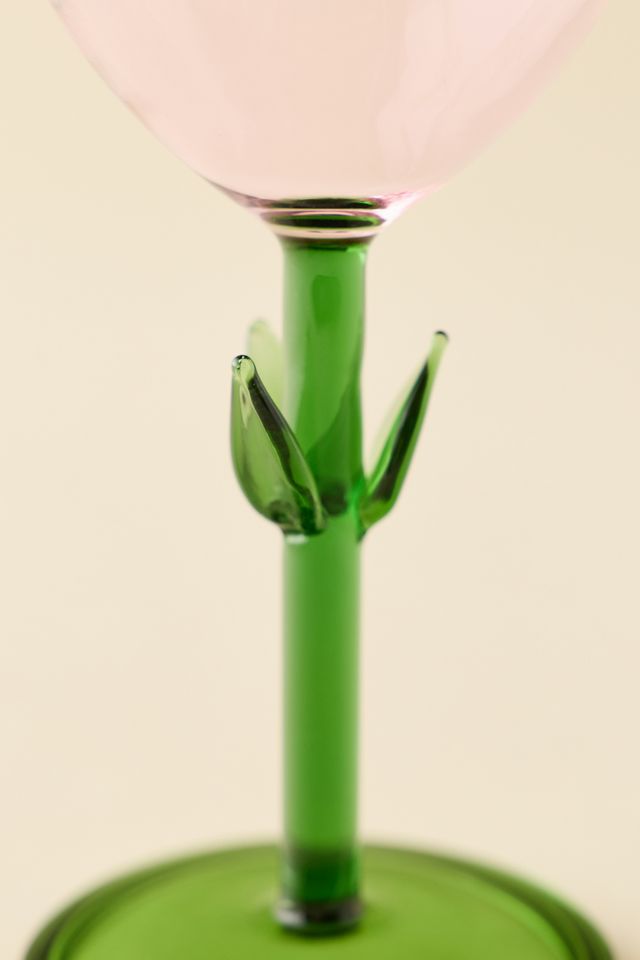 Tulip Sculpted Wine Glass #2