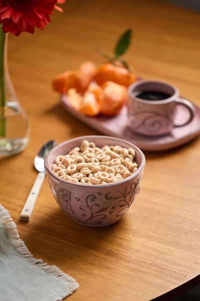 Boho Butterfly Ceramic Snack Bowl
