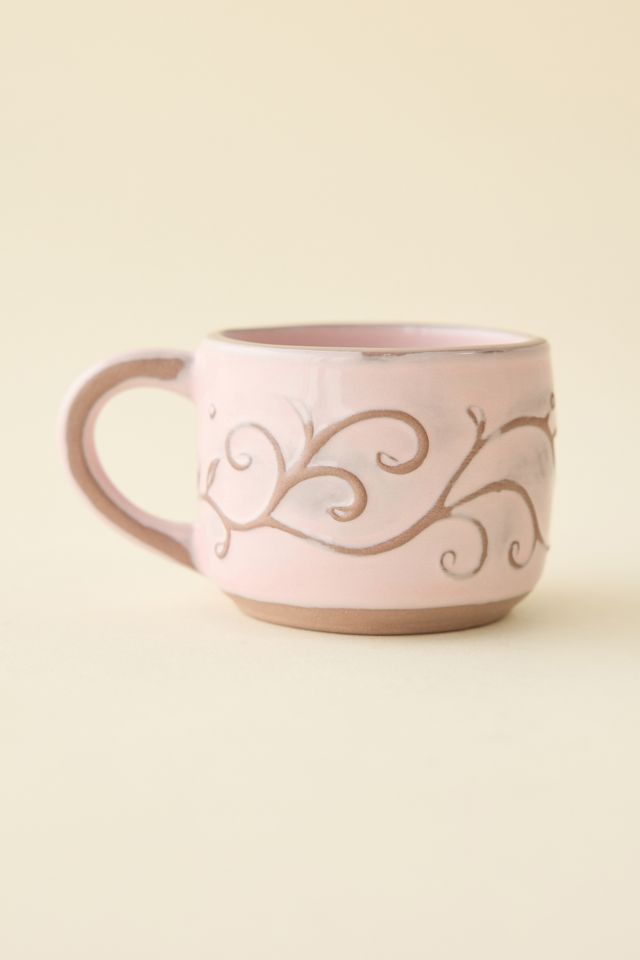 Boho Butterfly Ceramic Espresso Mug #1