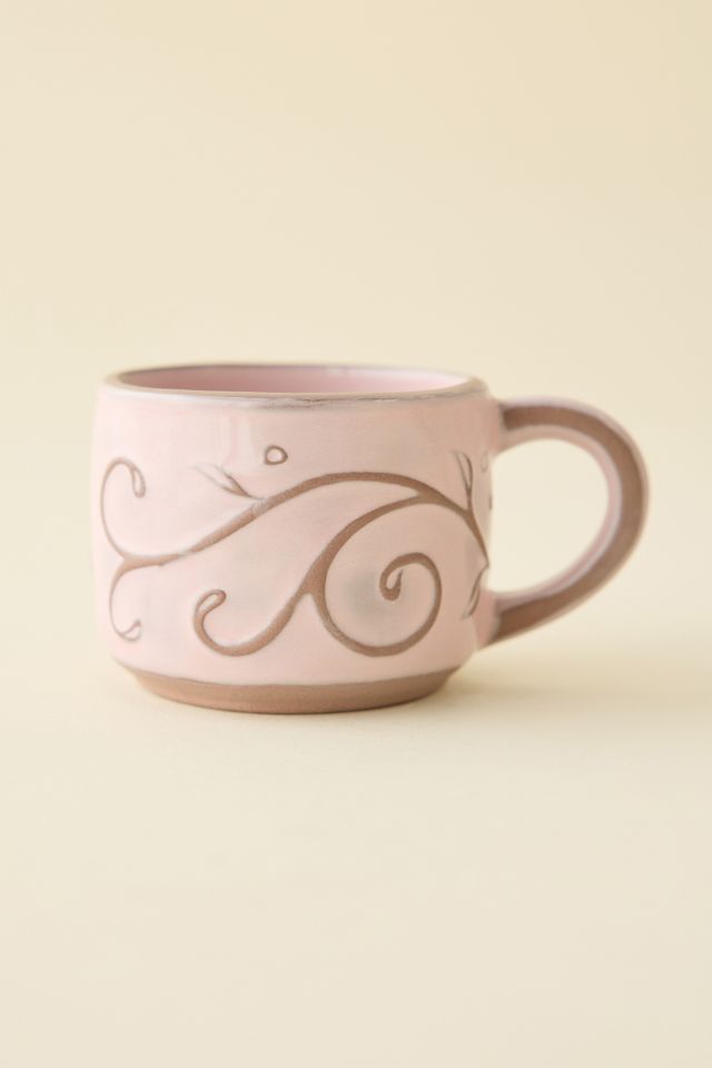 Boho Butterfly Ceramic Espresso Mug #2