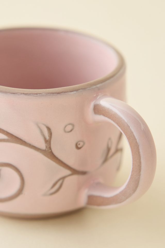 Boho Butterfly Ceramic Espresso Mug #3