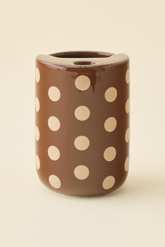 Patterned Matcha Ceramic Sipper #1