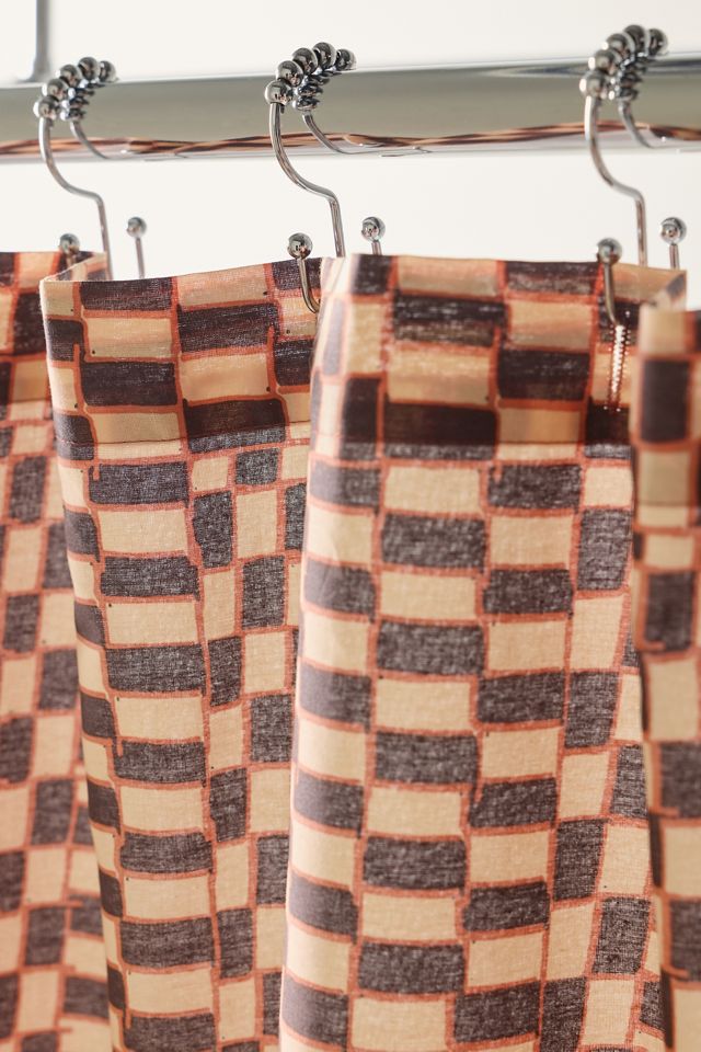 Jungalow Verona Geometric Shower Curtain #2