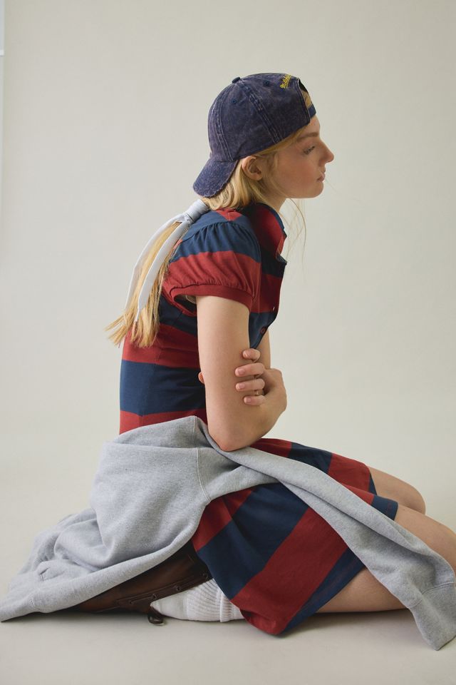 Kimchi Blue Short & Sweet Puff Sleeve Polo Mini Dress #1