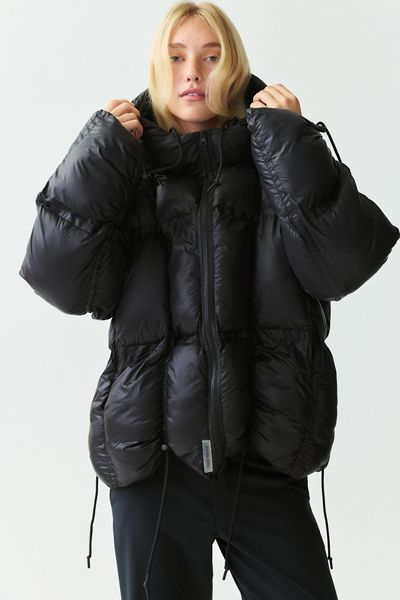 Hosbjerg Paris Oversized Ruched Puffer Jacket
