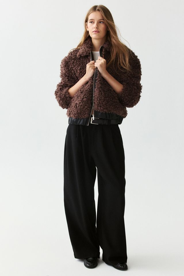 Veste en fausse fourrure bouclée Darma Hosbjerg #2