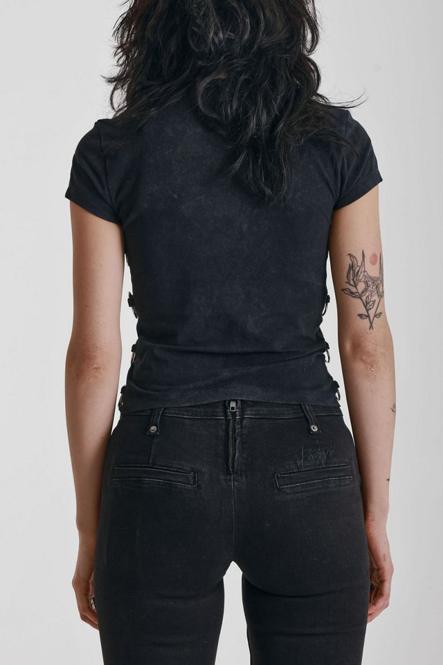 The Ragged Priest Link Pierced O-Ring Detail Tee #1