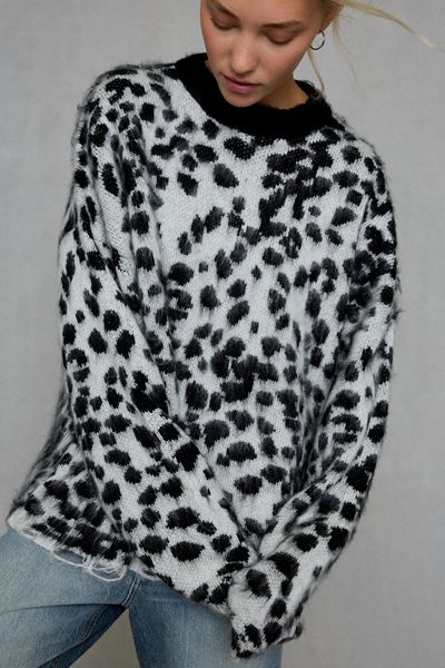 The Ragged Priest Rolly Oversized Brushed Knit Sweater