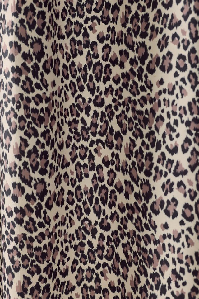 Dolores Animal Print Patterned Shower Curtain #1