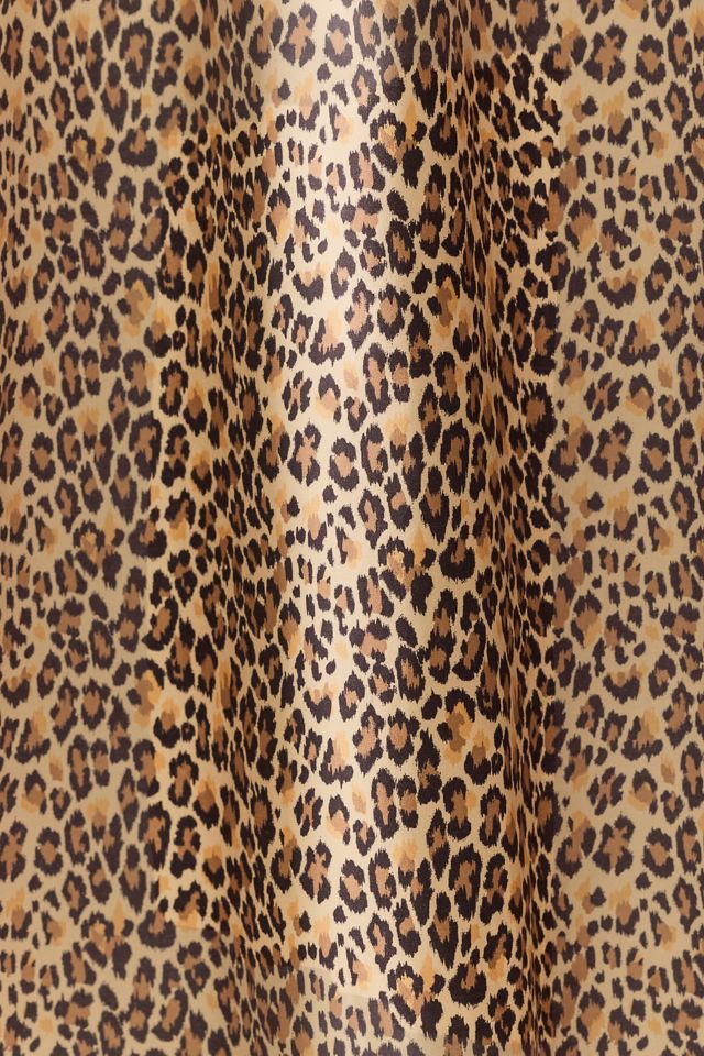 Dolores Animal Print Patterned Shower Curtain #1