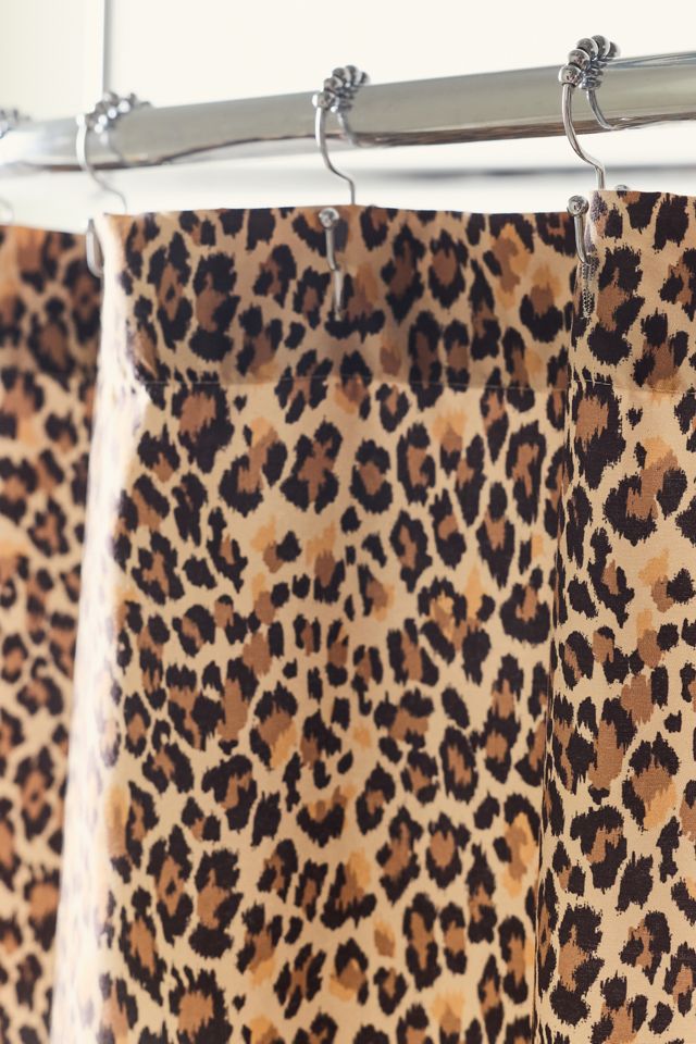 Dolores Animal Print Patterned Shower Curtain #2