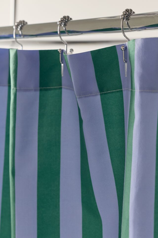 Awning Stripe Patterned Shower Curtain #2