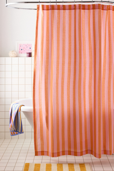 Urban Outfitters Awning Stripe Shower Curtain