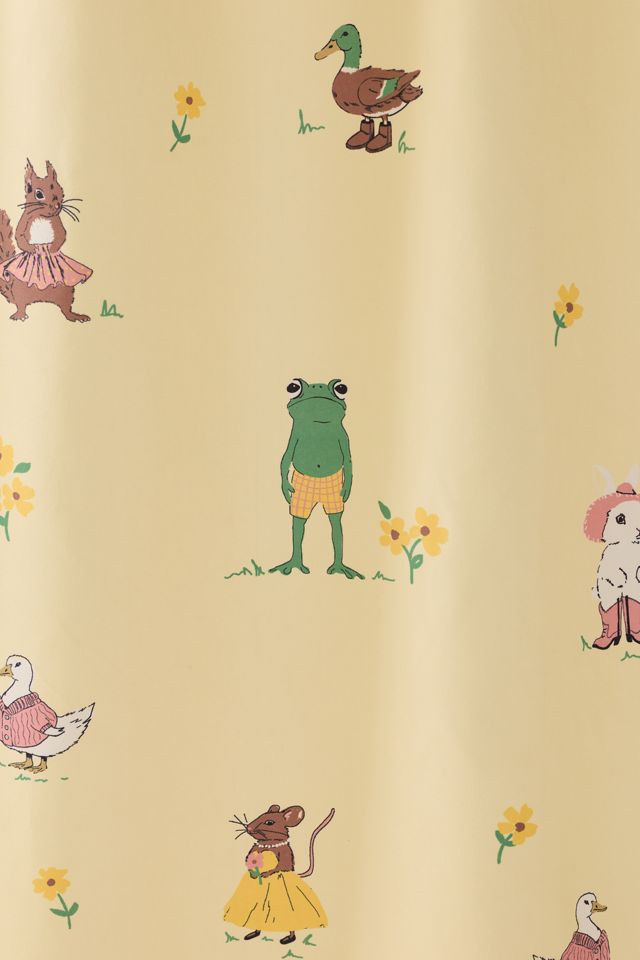 Party Animals Patterned Shower Curtain #1