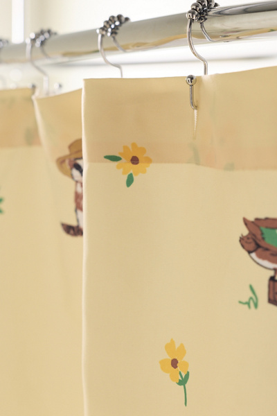 Party Animals Patterned Shower Curtain