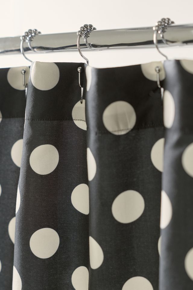 Polka Dot Patterned Shower Curtain #2