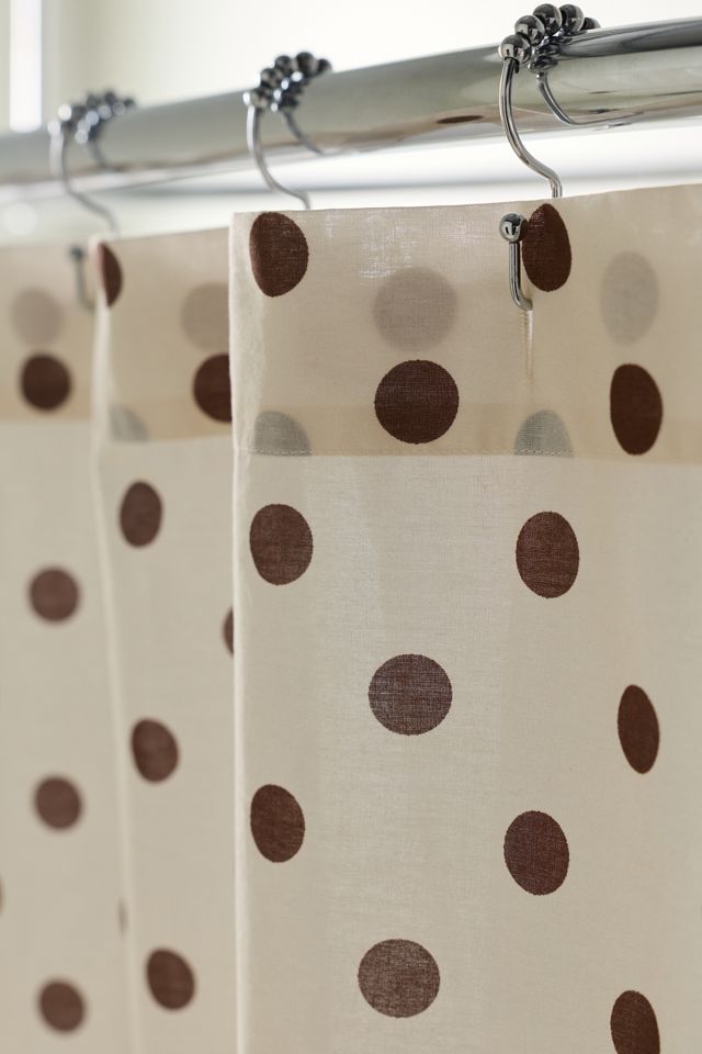 Rideau de douche à volants Maise à motifs #2
