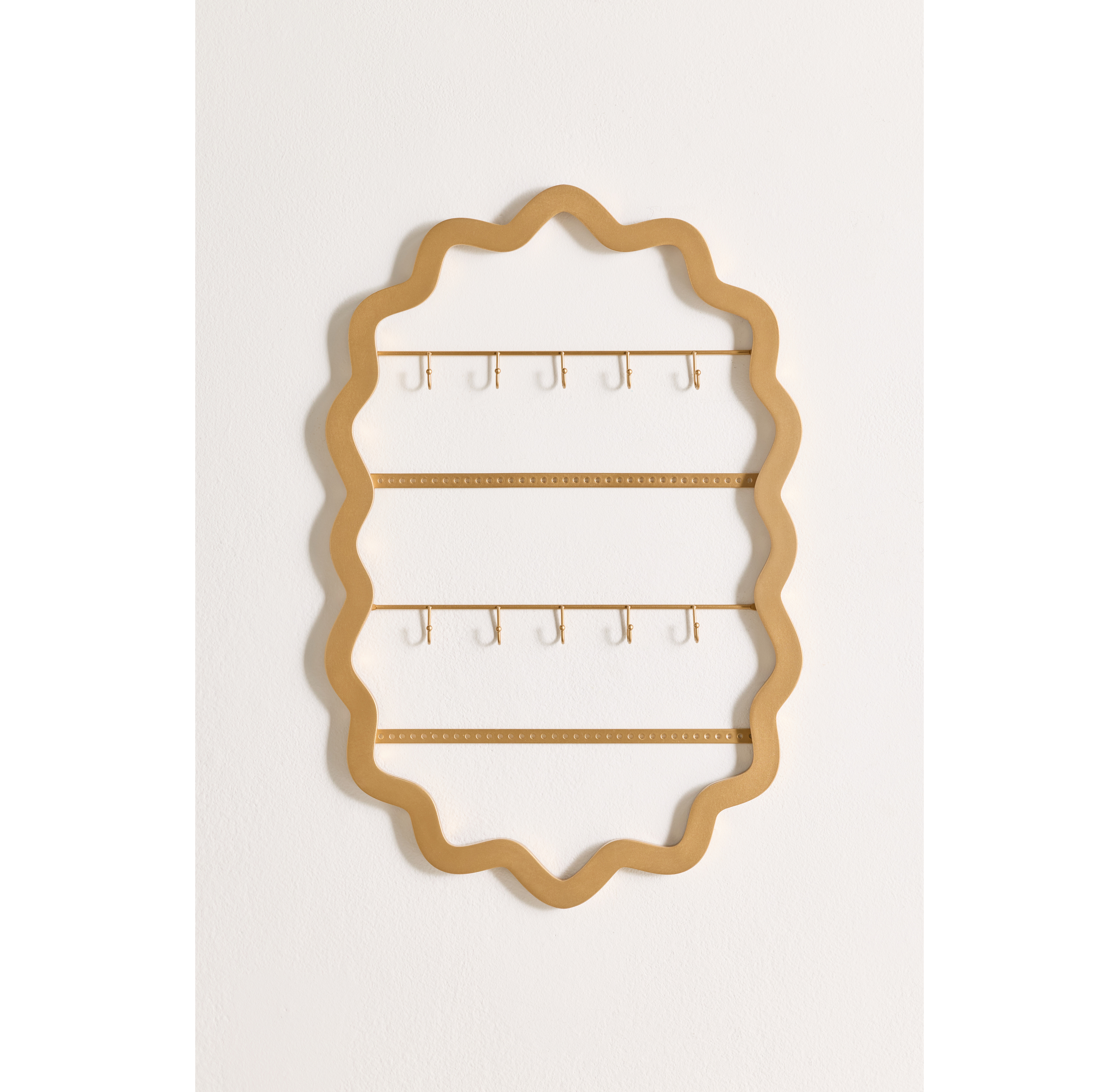 Scalloped  Jewelry Storage Wall Frame