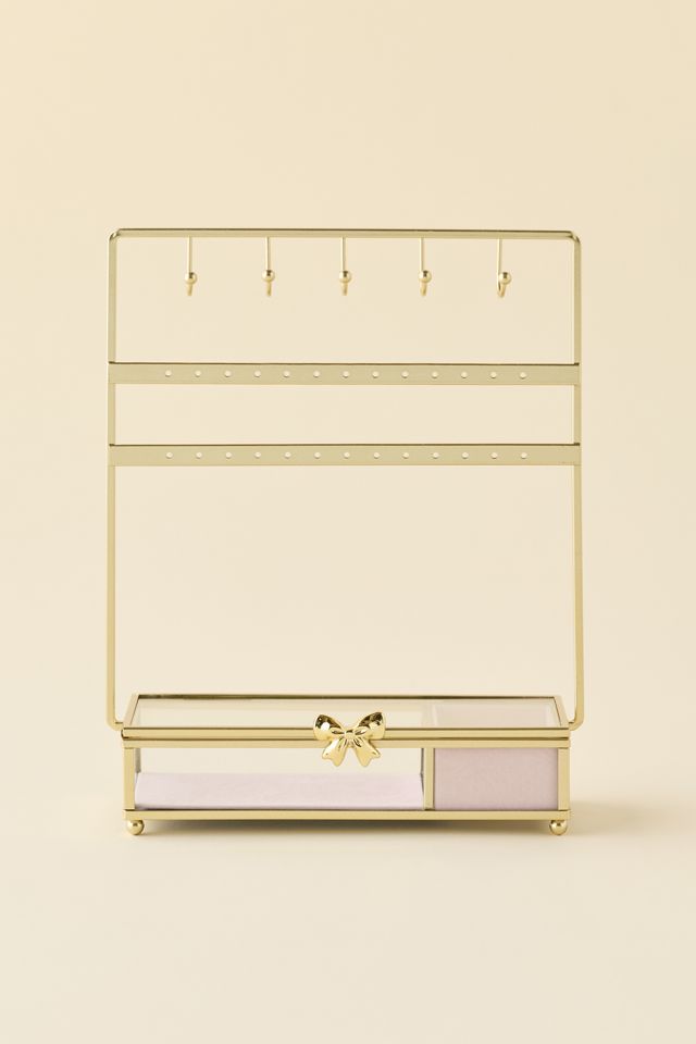 Bow Trim Jewelry Storage Stand #1