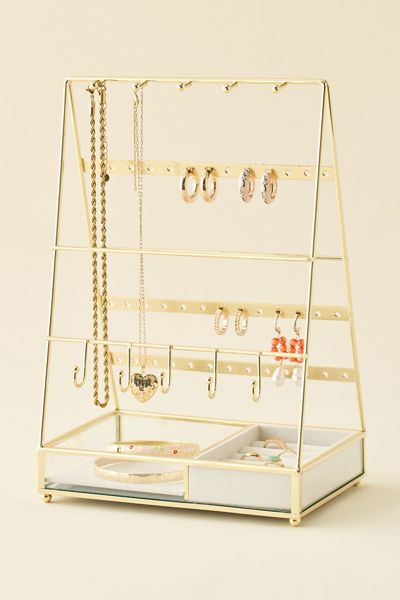 Geometric Jewelry Storage Stand