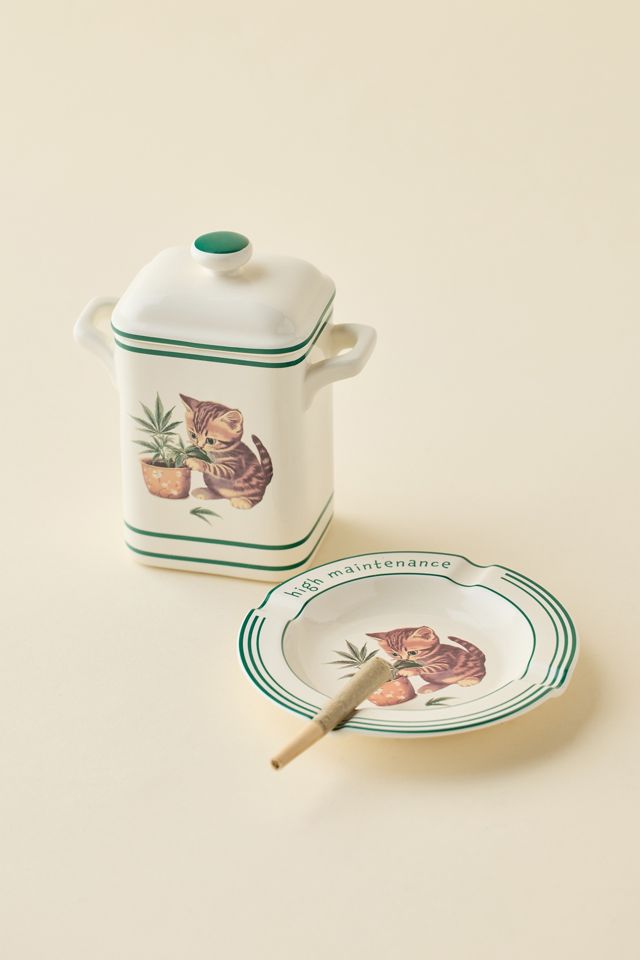 Graphic Printed Ashtray #2
