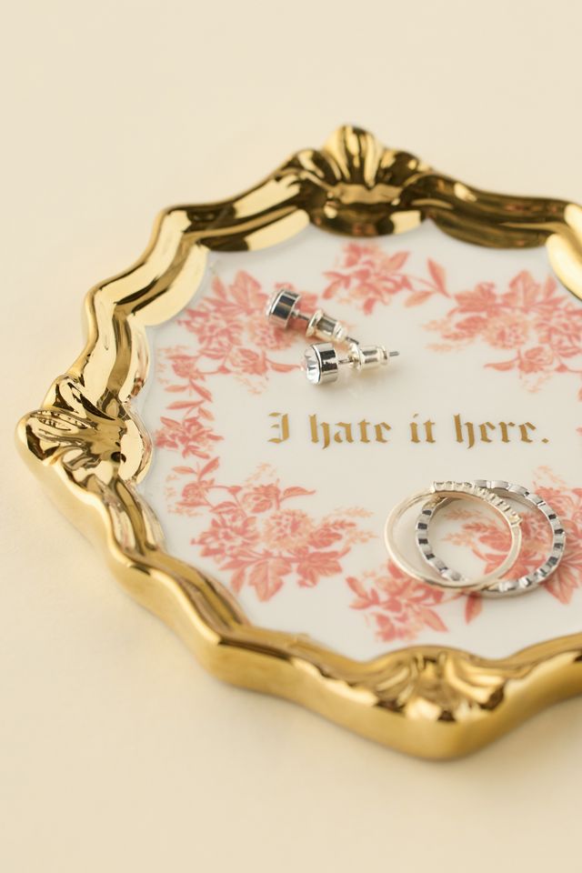 Cosette Ornate Ceramic Catch-All Dish #1