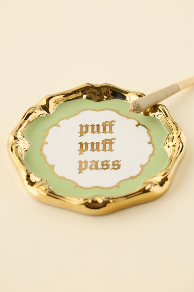 Cosette Ornate Ceramic Ashtray #1
