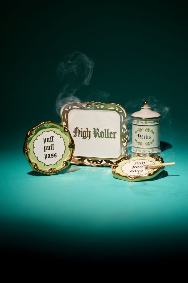Cosette Ornate Ceramic Ashtray | Urban Outfitters