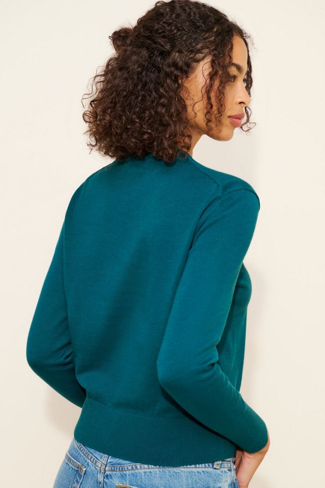 Calvin Klein Smooth Cotton Logo Crewneck Sweater #1