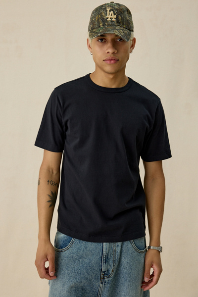 Standard Cloth Classic Tee in Black, Men's at Urban Outfitters