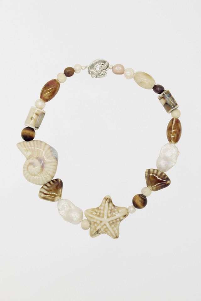 Velvet Luna Ceramic Starfish Necklace #1