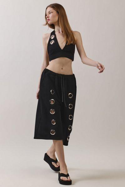Personal Code Xena Grommet Sweat Jorts