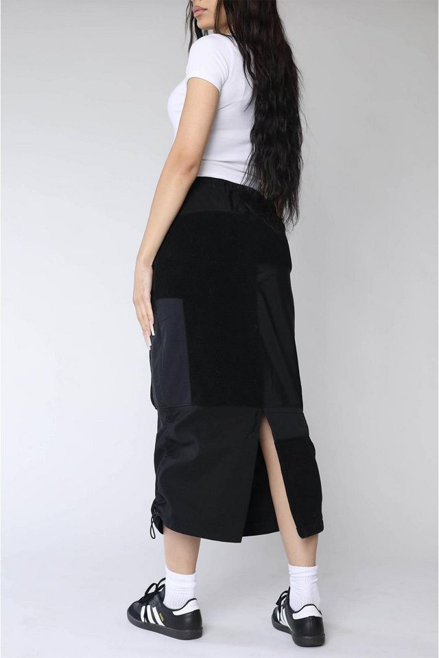 Frankie Collective Rework North Face Fleece Midi Skirt #1