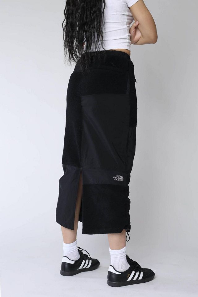 Frankie Collective Rework North Face Fleece Midi Skirt #2