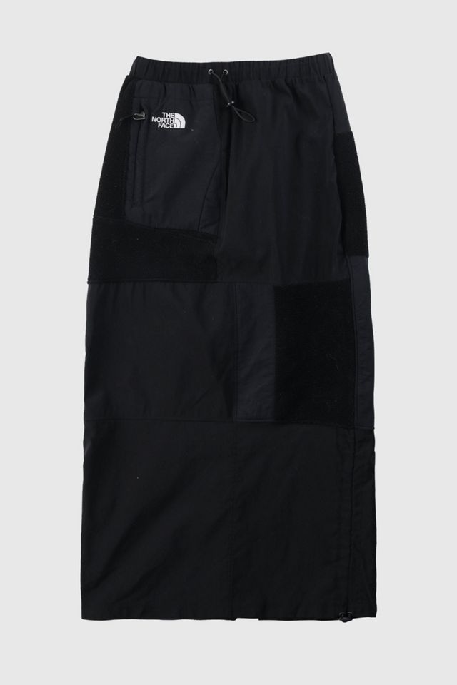 Frankie Collective Rework North Face Fleece Midi Skirt #3