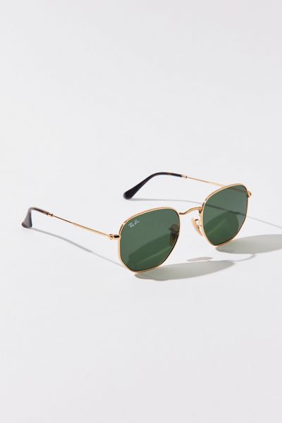 Ray-Ban Hexagonal Flat Lens Sunglasses