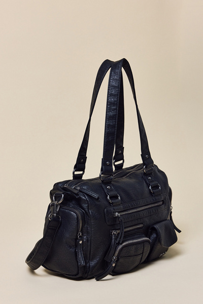BDG Lulu Pocket Faux Leather Shoulder Bag