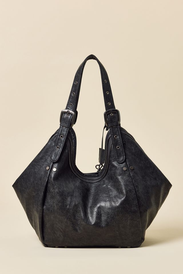 BDG Cici Faux Leather Slouchy Tote Bag #2