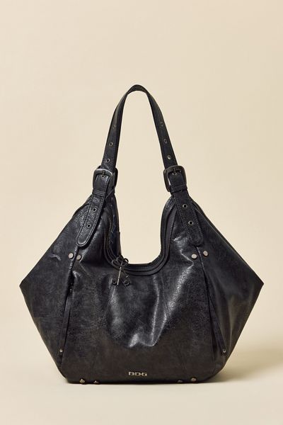 BDG Cici Faux Leather Slouchy Tote Bag