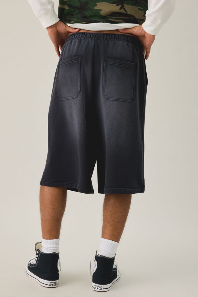 Standard Cloth Burnout Long Shorts #3