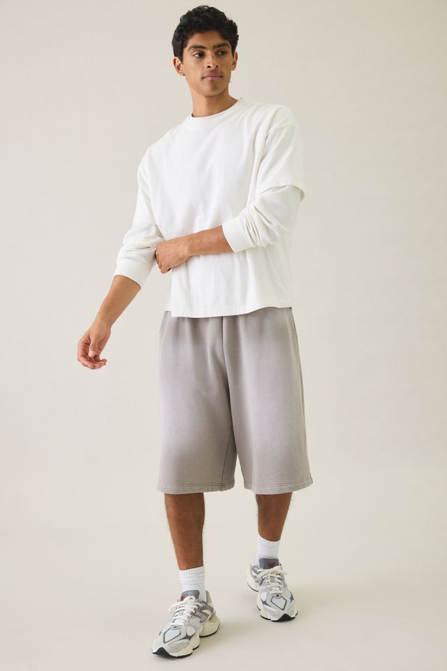 Standard Cloth Burnout Long Shorts #3