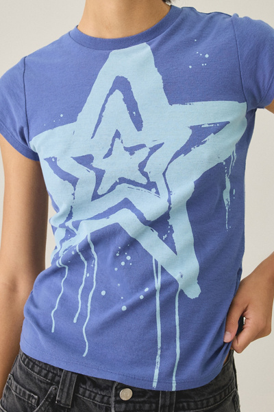 BDG Graffiti Star Graphic Short Sleeve Spill The Tee