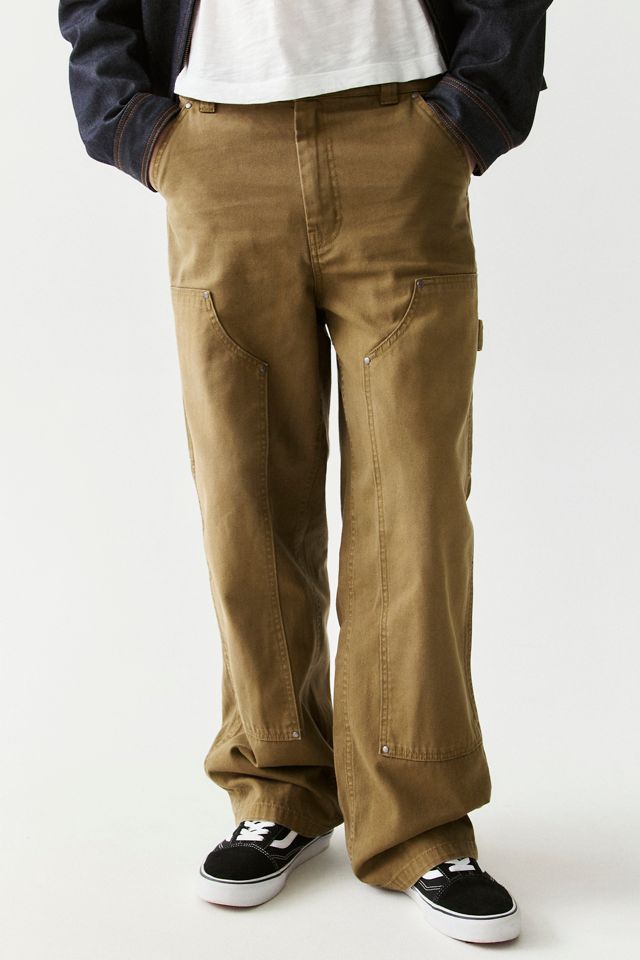 BDG Vintage Wash Double Knee Canvas Work Pants #1