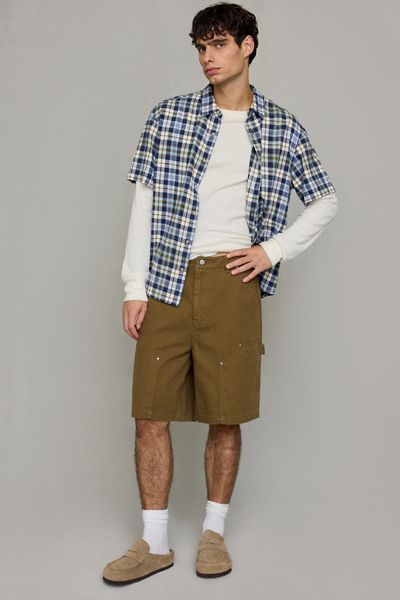 BDG Canvas Double Knee Shorts