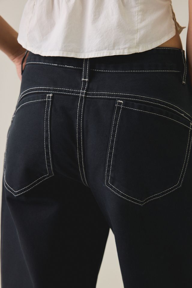 Daisy Street Robbie Roll-Up Wide Leg Jeans #2