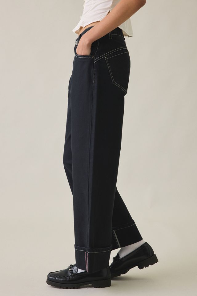 Daisy Street Robbie Roll-Up Wide Leg Jeans #3
