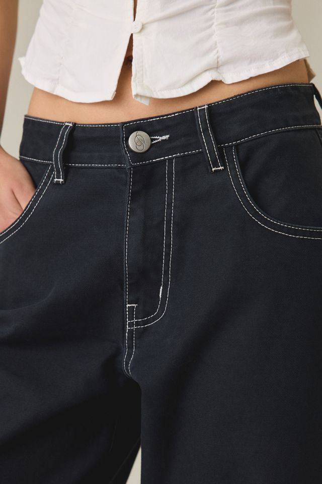 Daisy Street Robbie Roll-Up Wide Leg Jeans #5