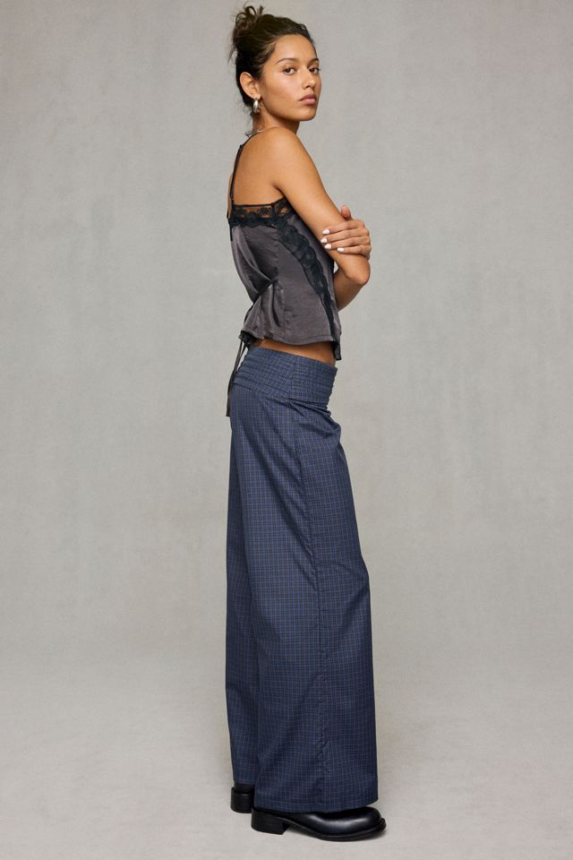 Daisy Street Torrone Belt Detail Cotton Wide Leg Pants #3
