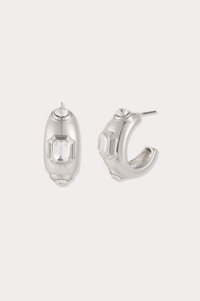 Petit Moments Gardenia Hoop Earrings